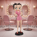 Betty Boop Hairdresser Pink - Salon Background