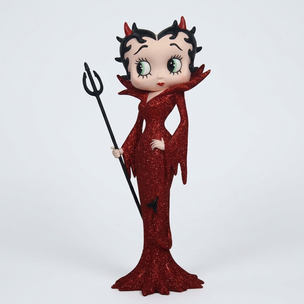 Betty Boop Devil in Red Glitter Dress 30.5cm