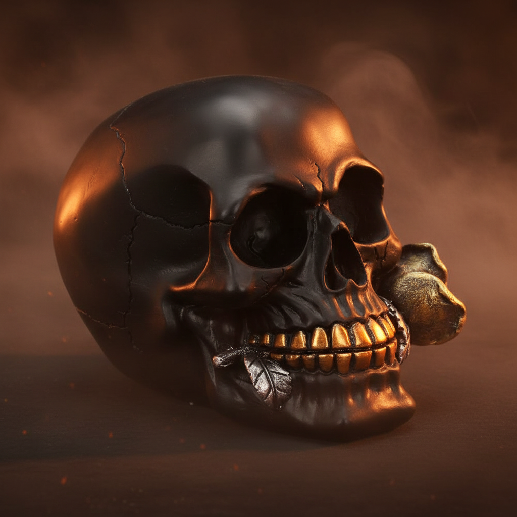 Black Rose from the Dead – Atmospheric Background-Mystic-Cave