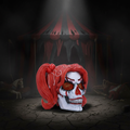 Cackle and Chaos – Gothic Clown Skull-Mystic-cave