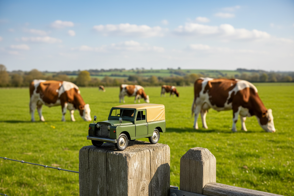 Canvas Top 4x4 Farmer's Field Scene