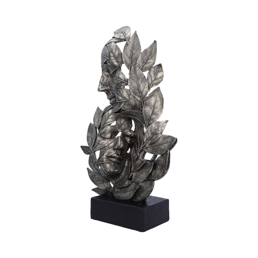 Natural Emotion — Embrace Silver Statue 38cm