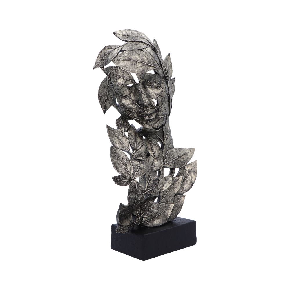 Natural Emotion — Embrace Silver Statue 38cm