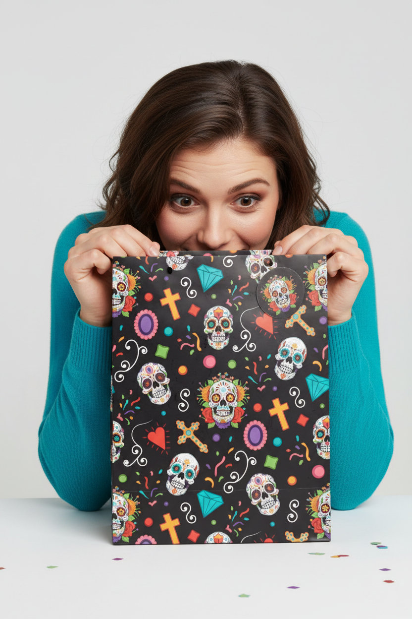 Day of the Dead Gift Bag Lifestyle Shot-Mystic-Cave