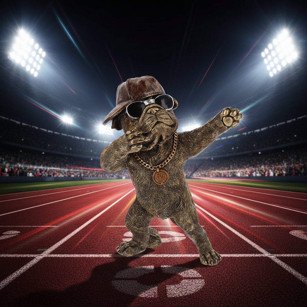 Dudes Bulldog Bolt - Athletics Running Track-Mystic-Cave