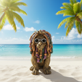 Dudes Rasta Lion Caribbean background-Mystic-Cave