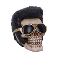 Uh Huh - The King Elvis Skull Figurine 17cm
