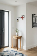 England Key Holder Close-Up in Hallway