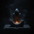 Final Flame Reaper Tealight Holder-Mystic-cave