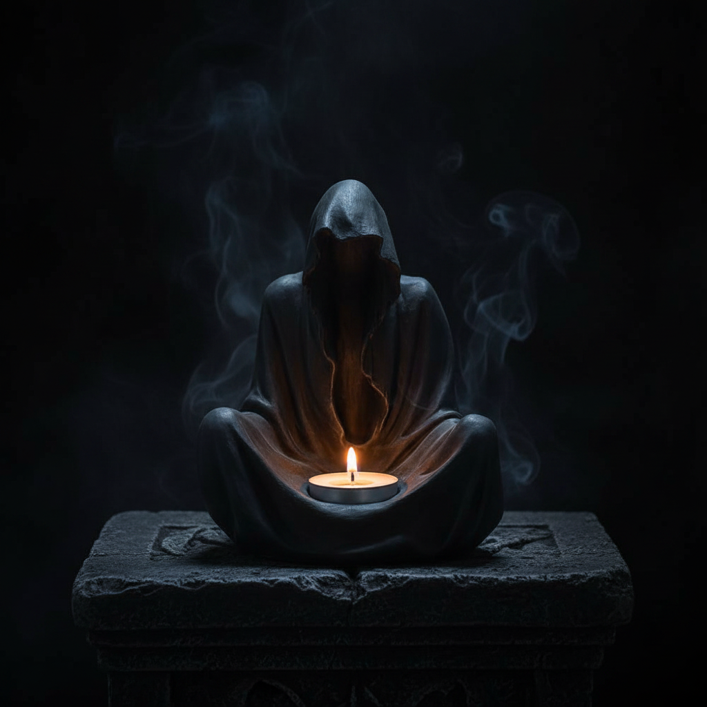 Final Flame Reaper Tealight Holder-Mystic-cave