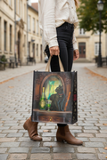 Gothic Cat Bag Lifestyle Shot-Mystic-Cave