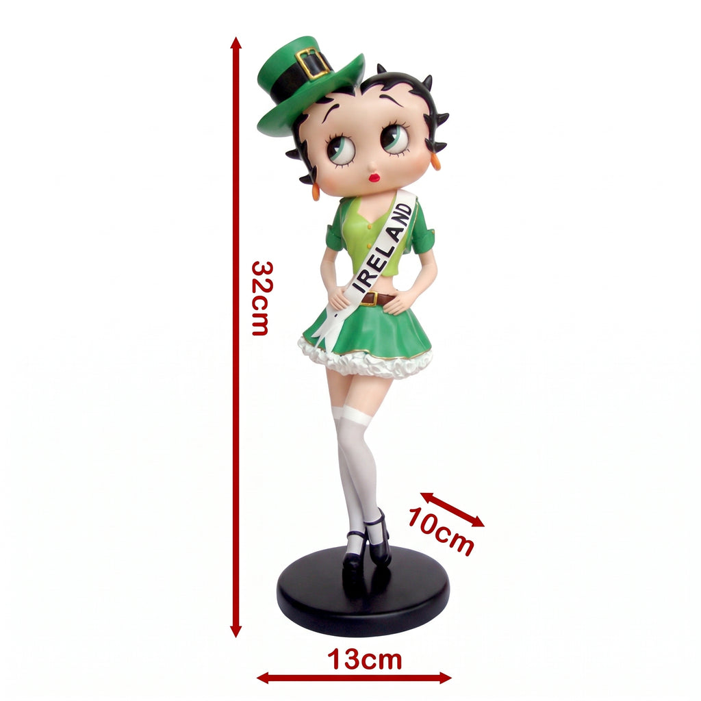 Betty Boop in Ireland Costume Figurine, 32cm
