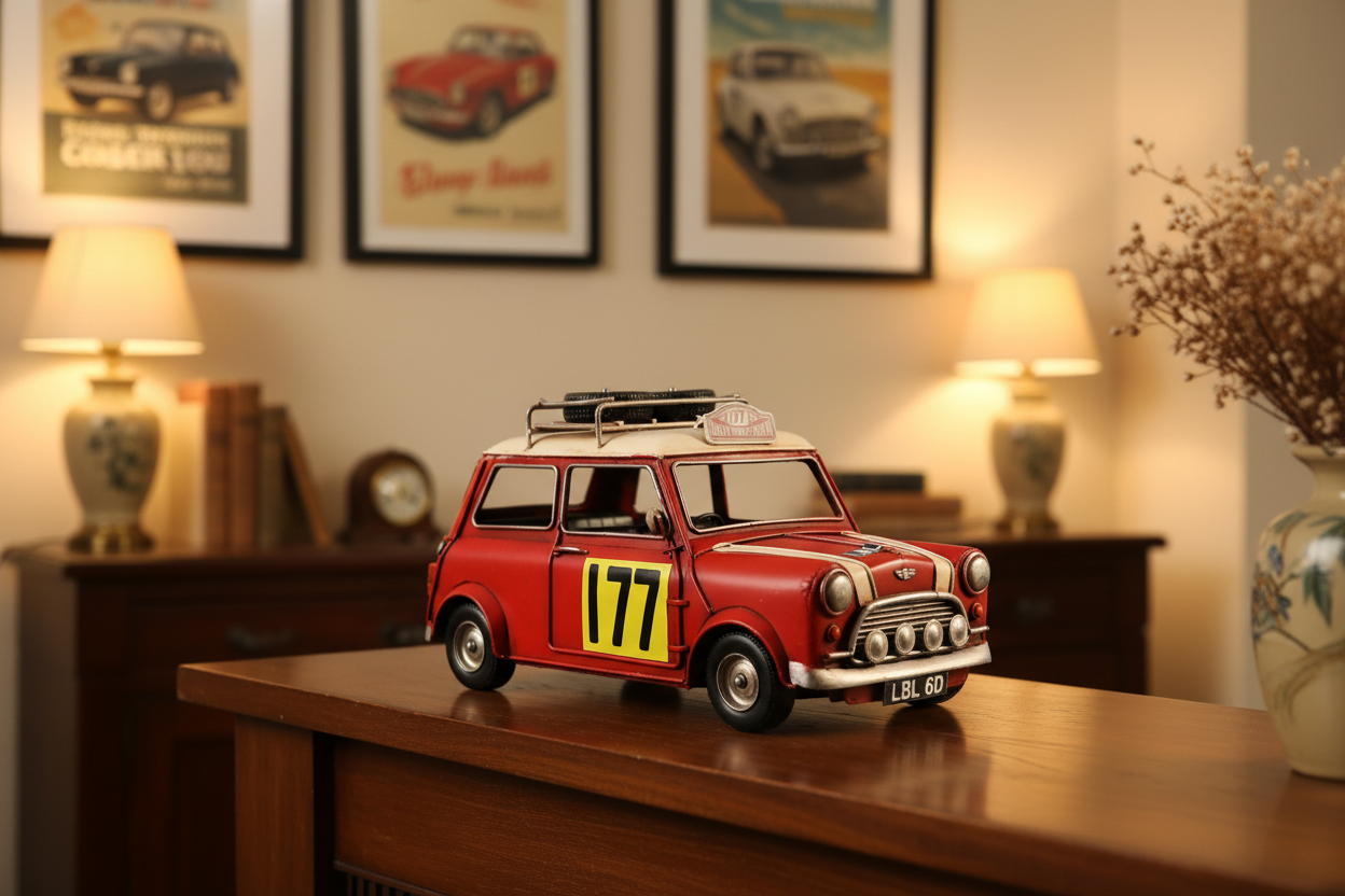 Nostalgia Red Mini Ornament Display-Mystic-Cave