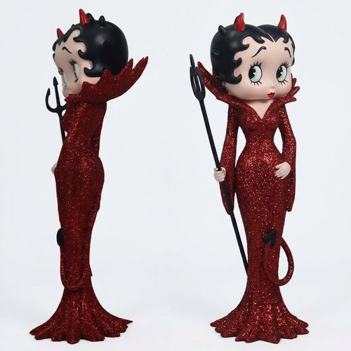 Betty Boop Devil in Red Glitter Dress 30.5cm