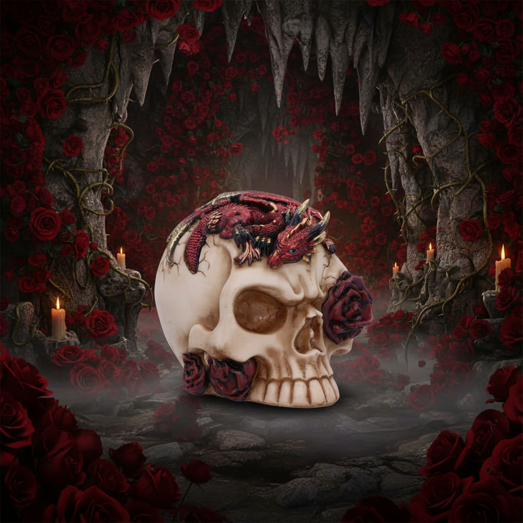 Rose Flame - Rose Cave Background