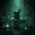 Shellial Tortoise Figurine - Scary Swamp-Mystic-Cave