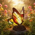 Stained Glass Butterfly Lamp-Mystic cave