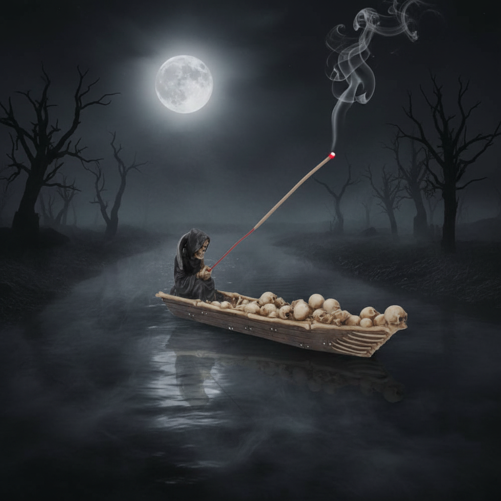 The Ferryman Incense Holder-Mystic-cave