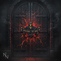 Welcome To Hell Grim Reaper Hanging Sign