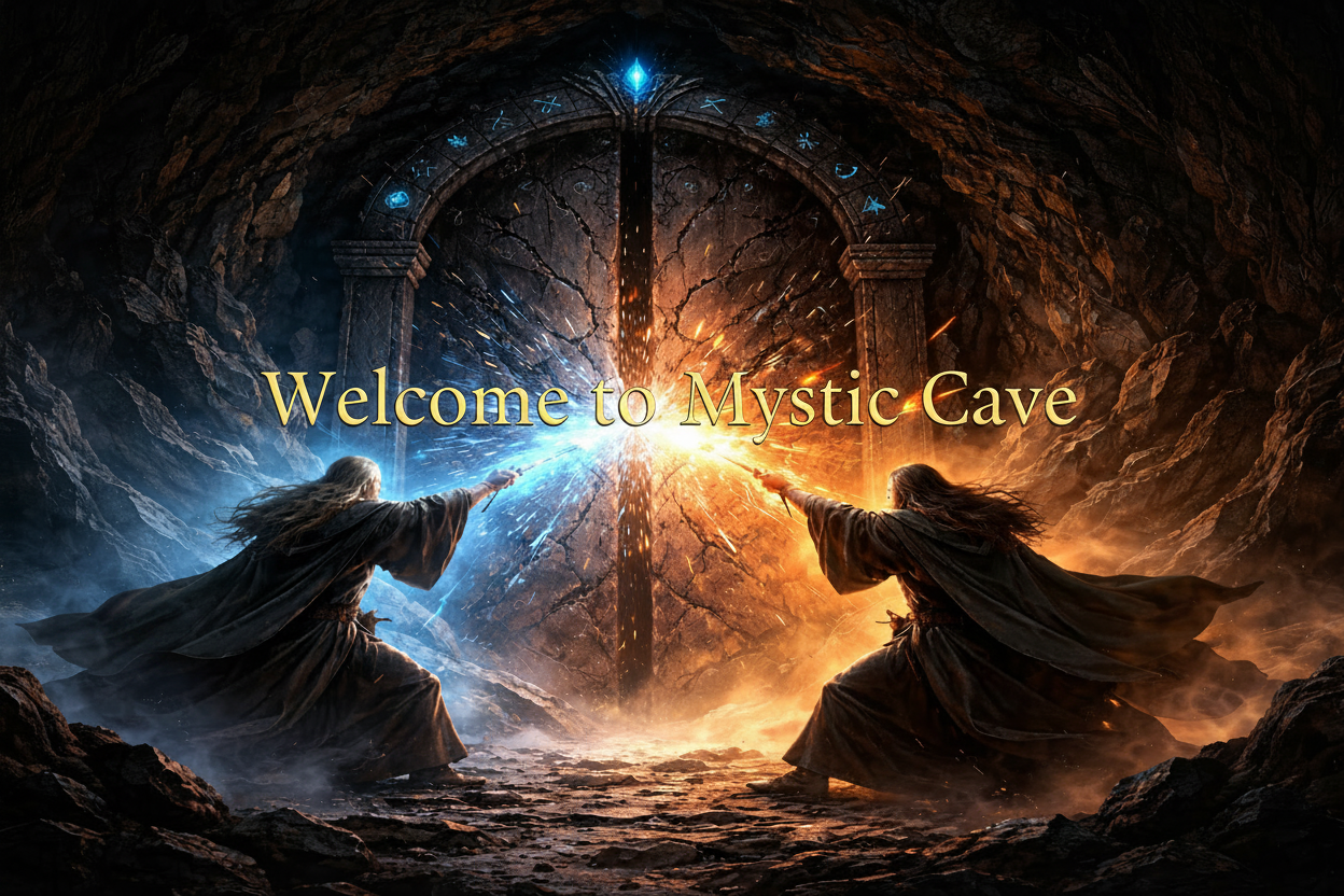 Welcome to Mystic Cave - Above Wands