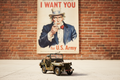 WW2 Jeep Uncle Sam Scene with Product Photo-Mystic-Cave 